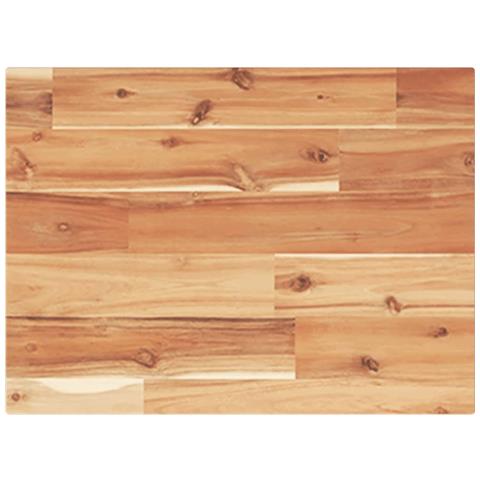 Ripiano A Parete 40x30x2 Cm Legno Massello Acacia Rifinito Olio - Foto 2