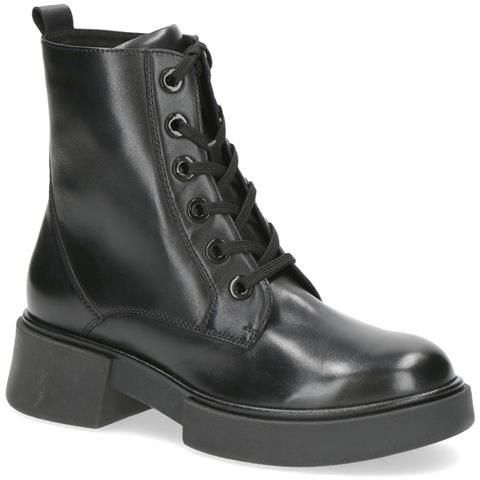 Black Casual Closed Booties Stivaletti Pelle Scarpe Donna Nero Eu 40, 9-25101-43-022 - Foto 1