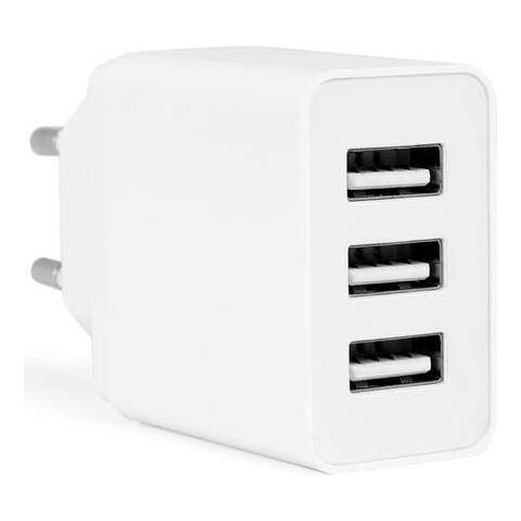 Caricatore USB Multiplo Orbegozo En 1100 - Carica Fino A 3 Dispositivi Contemporaneamente - Protezione Da Sovraccarico E - Foto 1