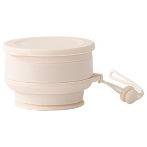 Tazza Pieghevole - Tazza Pieghevole In Silicone Bianco Da 350 Ml White - Foto 1