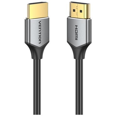 ALEHG cavo HDMI 1,5 m HDMI tipo A (Standard) Grigio - Foto 1
