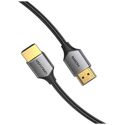 ALEHG cavo HDMI 1,5 m HDMI tipo A (Standard) Grigio - Foto 3