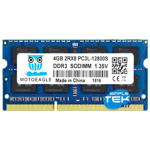 Modulo Banco Memoria Ram Ddr3l 8gb 1600mhz 1.35v Sodimm Pc3-12800 Notebook Pc - Foto 6