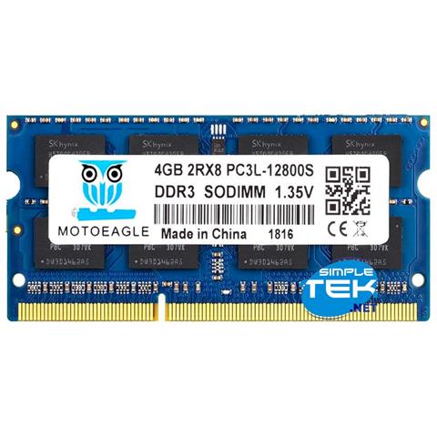 Modulo Banco Memoria Ram Ddr3l 8gb 1600mhz 1.35v Sodimm Pc3-12800 Notebook Pc - Foto 1