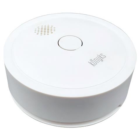 Rivelatore Di Fumo Connesso Wi-fi E Bluetooth Modello Firesafe, Bianco - Foto 1