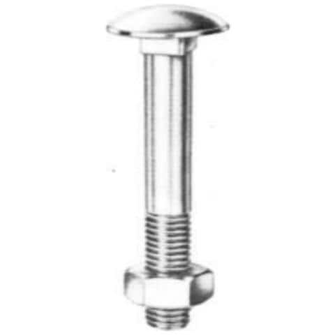 Oreca - Cv Bulloni Testa Tonda Bombata Con Dado 10x200mm 4pz - Foto 1