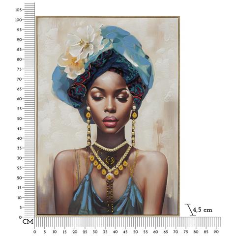 Stampa Su Tela Africa 21 - Multicolore - Legno - 72x4,5x102 Cm - Foto 8