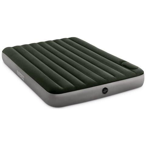 Set Materassino Gonfiabile - 203x152x25 Cm - Verde - Include Accessori Coordinati - Foto 2