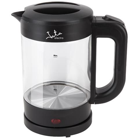 HA702 bollitore elettrico 1,2 L 1500 W Nero, Trasparente - Foto 1