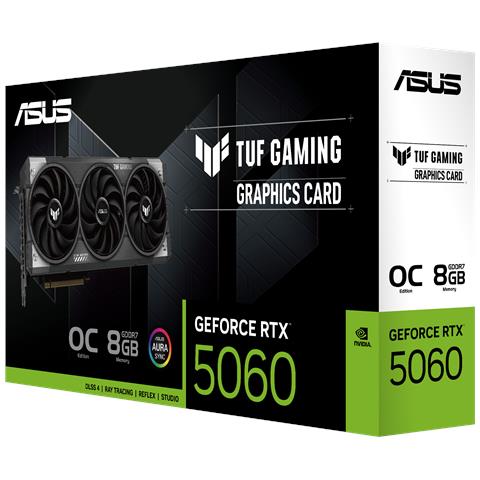 TUF Gaming TUF-RTX5060-O8G-GAMING NVIDIA GeForce RTX 5060 8 GB GDDR7 - Foto 2