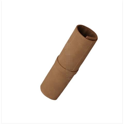 Custodia Portatile Per Iwatch In Pelle Pu A Rotolo Coffee - Foto 1