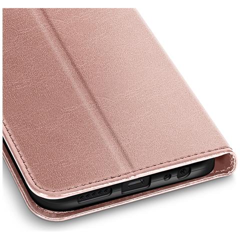 Custodia A Portafoglio Per Xiaomi Redmi 15c Con Cinturino Da Polso E Funzione Stand, Rosa Champagne - Foto 5