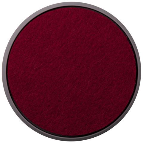 Set Di 6 Sottobicchieri Rotondi In Silicone E Feltro Con Supporto - Resistenti Al Calore E Antiscivolo Grey + Red - Foto 2