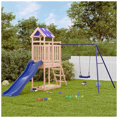 Set da Gioco da Esterno in Legno Massello di Douglas - Foto 2