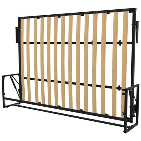 Letto a Scomparsa Morphy Classic - Sistema multifunzionale modulare SizeFlex & TypeFlex, letto a scomparsa salvaspazio ed estensibile con moduli divano (140x200 cm, Orizzontale) - Foto 2