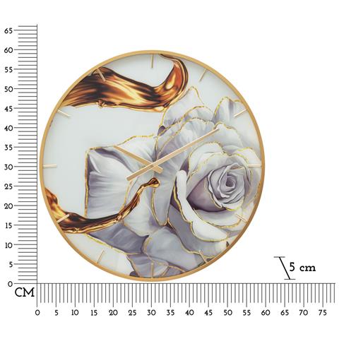 Orologio Da Parete Vkh294-multicolore-mdf-5x5x60 Cm - Foto 6