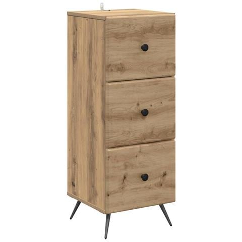 Mobile con Cassetti Rovere Artigianale 33 x 34,5 x 90 cm - Foto 1