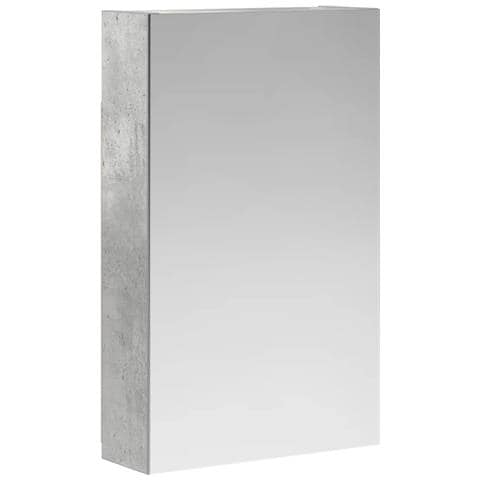 Mobiletto per specchio da bagno con lo scaffale Grigio cemento - Foto 1