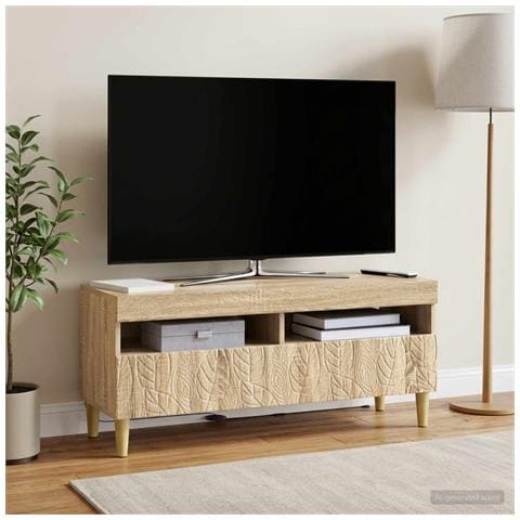 Mobile TV LED Rovere Sonoma Legno ingegnerizzato - Foto 2