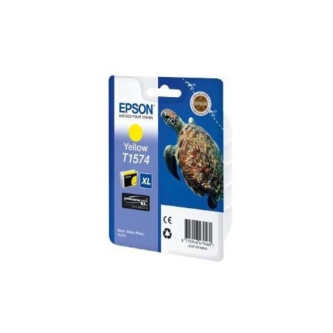 C13T15744010 Cartuccia Ink Originale Gialla Stylus Foto R3000 - Foto 2