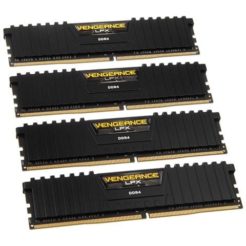 Memoria Dimm Vengeance LPX 16 GB (4 x 4GB) DDR4 2666 Mhz CL16 Dissipatore Nero - Foto 6