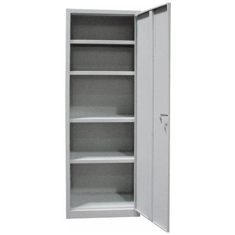 Armadio In Lamiera Metallica 1 Anta con Ripiani 60X40X176H cm - Foto 1