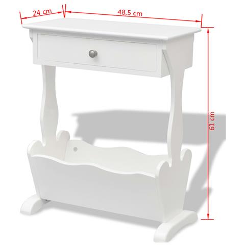 Portariviste Melrose Bianco - Foto 5