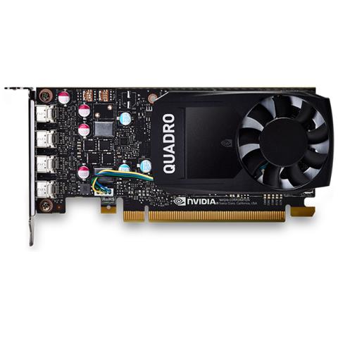 Quadro P620 2 GB GDDR5 PCI Express x16 4 x Mini DisplayPort - Foto 2