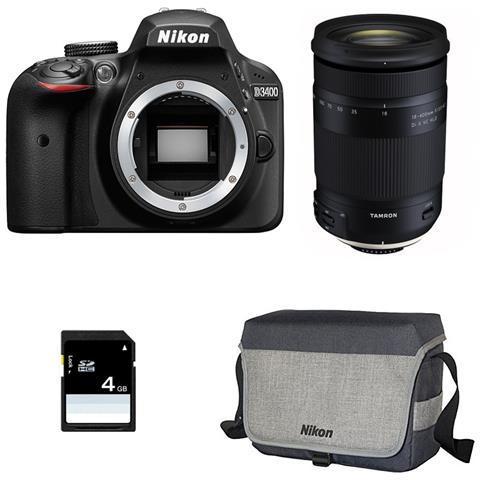 D3400 +18-400 Vc + Borsa + Sd Card Da 4 Gb - Foto 1
