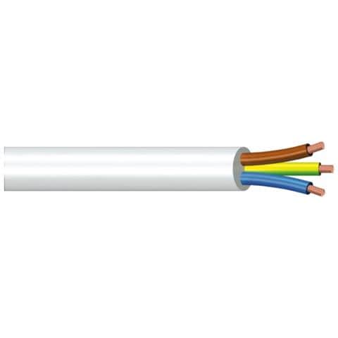 Matassina Cavo Elettrico Mt 25 3x1,5 Mm Bianco - Foto 1