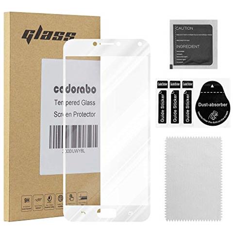 Pellicola Armatura A Schermo Intero Compatibile Con Asus Zenfone 4 Max (5,5 Zoll) In Trasparente Con Bianco - Vetro Temperato (tempered) Di Protezione Del Display In Durezza 9h Con 3d Touch - Foto 1