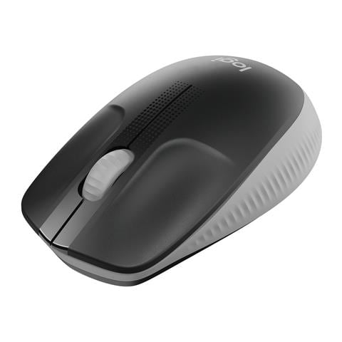 Mouse M190 Ottico 3 Tasti 1000 DPI Colore Nero e Grigio - Foto 1