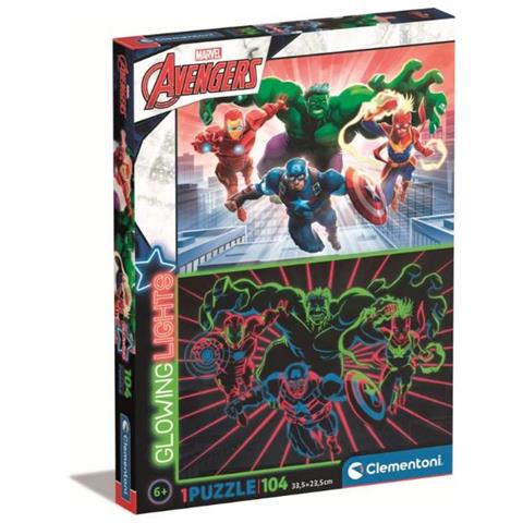 Glowing Lights 104pz Avengers - Foto 1