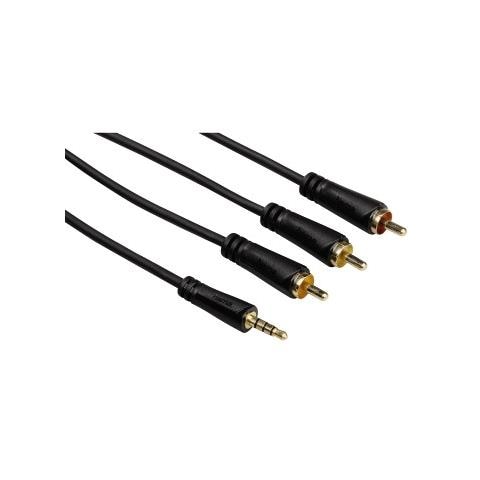 122162 3m 3.5mm RCA Nero cavo audio - Foto 1