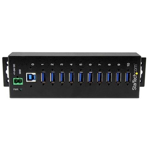 HUB Industriale USB 3.0 a 10 porte - Perno e concentratore USB 3.0 con ESD e protezione da sovratensioni - Foto 2