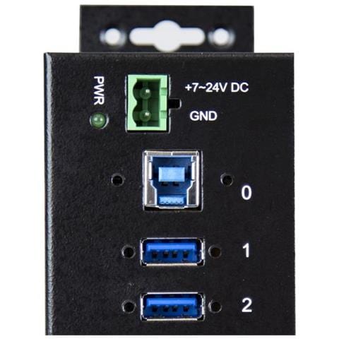 HUB Industriale USB 3.0 a 10 porte - Perno e concentratore USB 3.0 con ESD e protezione da sovratensioni - Foto 4