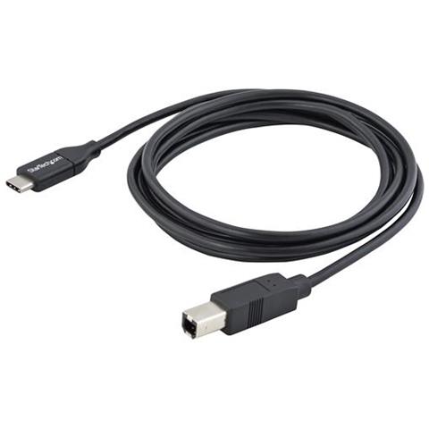 Cavo USB-C a USB-B da 2m - M / M - Cavo Stampante USB 2.0 Tipo C a USB-B - Foto 2