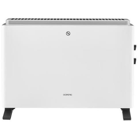 Termoconvettore Elettrico 2000w Oceanic - 3 Potenze - Mobile - Bianco - Foto 1