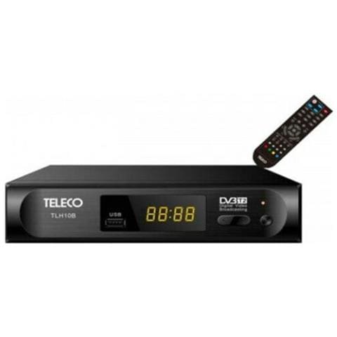 Decoder Digitale Terrestre Teleco Tlh10b Dvb-t2 Hdmi Hevc Full Hd Telecomando Unico - Foto 1