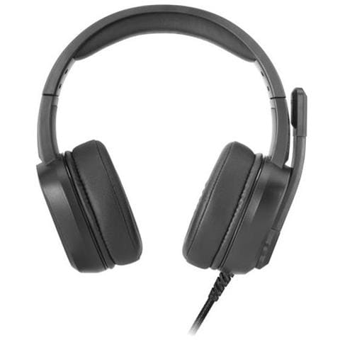 MH320 Cuffia Gaming Stereo Padiglione Auricolare Cablato con Microfono Integrato Colore Nero - Foto 2