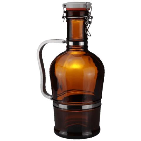 Sifone Birra 2l, Marrone - Foto 1