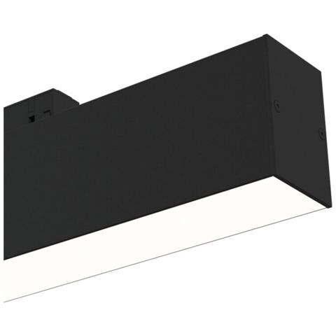 Lampada Per Binario Moderno Alluminio Nero Luce Naturale 12w - Foto 2