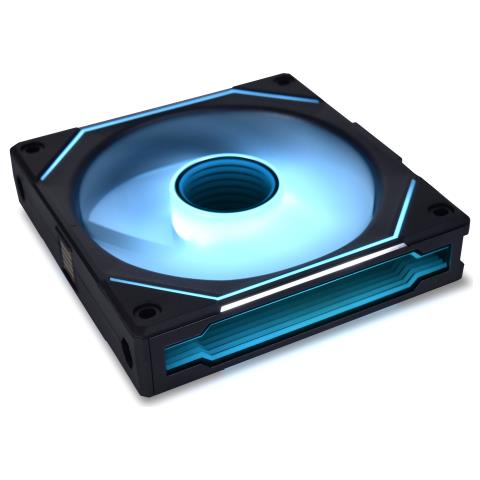 SL-INFINITY Case per computer Ventilatore 12 cm Nero 1 pz - Foto 1