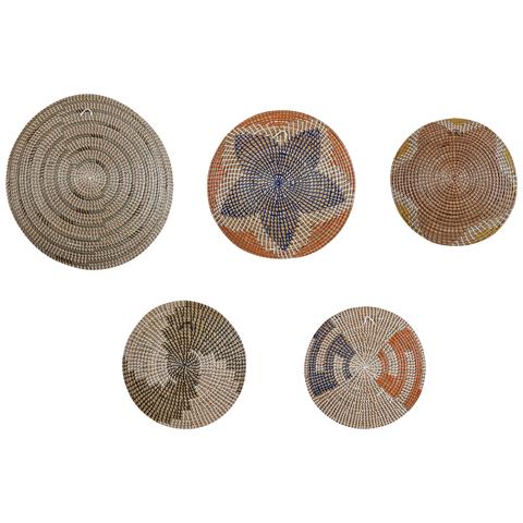 Set Di 5 Decorazioni Da Parete Alghe Marine Multicolore Parore - Foto 7