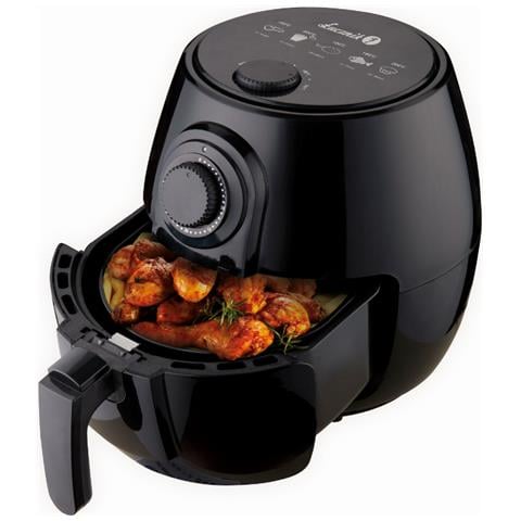 Friggitrice ad Aria 06.061 Capacità 2.6 Litri 1400 Watt Colore Nero - Foto 2