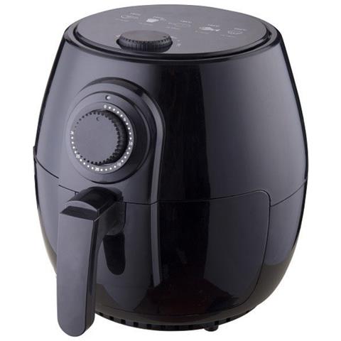 Friggitrice ad Aria 06.061 Capacità 2.6 Litri 1400 Watt Colore Nero - Foto 1