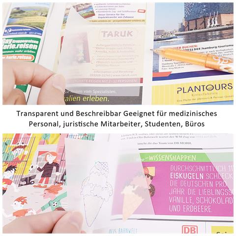 1 Set Di Post-it Trasparenti - Foto 2