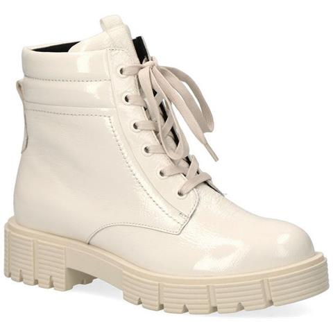 Nude Casual Closed Booties Stivaletti Pelle Scarpe Donna Beige Eu 41, 9-25252-29-116 - Foto 2