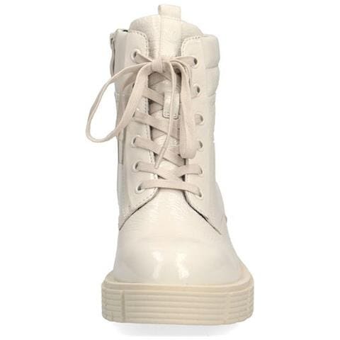 Nude Casual Closed Booties Stivaletti Pelle Scarpe Donna Beige Eu 41, 9-25252-29-116 - Foto 3
