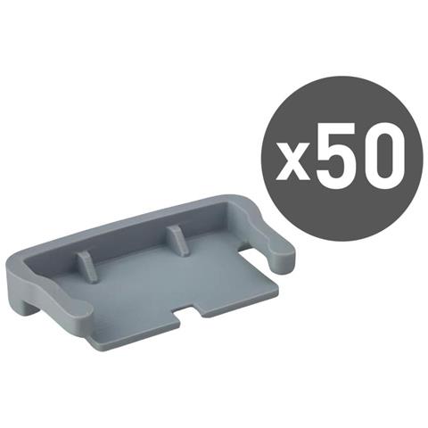 Conf. 50 Pz Clip Adesiva Grigia Per Norbit 2023 - Foto 1